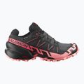 Pantofi de alergare pentru femei Salomon Speedcross 6 GTX nine iron/negru/roz flamingo 2