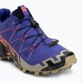 Încălțăminte de alergare pentru femei Salomon Speedcross 6 liberty/black/neon flame 7