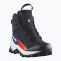 Încălțăminte de trekking pentru bărbați Salomon Crosstrak Powder WP Equipe black/black 2