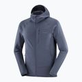 Bluză de trekking pentru bărbați Salomon Essential Lightwarm Hoodie blue nights 7