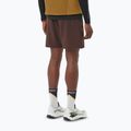 Pantaloni scurți de alergare pentru bărbați Salomon Shakeout C 2IN1 7" coffee bean 5