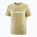 Tricou pentru bărbați  Salomon Logo gray green 3