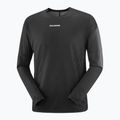 Longsleeve de alergare pentru bărbați Salomon Sense Aero GFX deep black 3