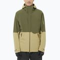Geacă softshell pentru bărbați Salomon Outherpath Pro 2.5 l gray green/grape leaf