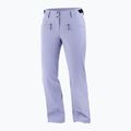 Pantaloni de schi pentru femei Salomon Edge blue granite 8
