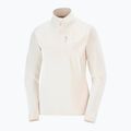 Bluză de drumeție pentru femei Salomon Essential Lightwarm Half Zip whisper white 5