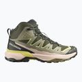 Încălțăminte de trekking pentru bărbați Salomon X Ultra 360 Edge Mid GTX olive night/aloe