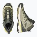 Încălțăminte de trekking pentru bărbați Salomon X Ultra 360 Edge Mid GTX olive night/aloe 5