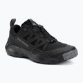 Încălțăminte de drumeție pentru bărbați Salomon Techamphibian 5 black/black/castlerock