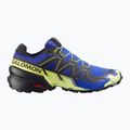 Încălțăminte de alergare pentru bărbați Salomon Speedcross 6 bluing/black/acid lime 2