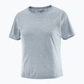 Tricou de alergare pentru femei Salomon Shakeout Air Cropp trade winds 3