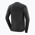 Bluză de alergare pentru bărbați Salomon Ultra Fleece Deep Black 9