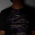 Tricou de alergare pentru bărbați Salomon Shakeout Core GFX deep black 5