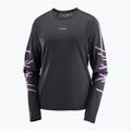 Longsleeve de alergare pentru femei Salomon Shakeout Core deep black 3