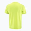 Tricou de alergare pentru bărbați Salomon Sense Aero SS Tee GFX acid lime 6