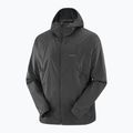 Geacă de vânt pentru bărbați Salomon Outwind Full Zip negru intens 7