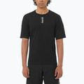 Tricou de alergare pentru bărbați  Salomon Ultra Tee deep black