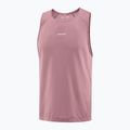 Tricou de alergare pentru bărbați Salomon Shakeout Core Tank dusky orchid 3