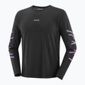Longsleeve de alergare pentru bărbați Salomon Shakeout Core deep black 3