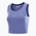 Tricou de alergare pentru femei Salomon SHAKEout Bliss Tanklette marlin 3