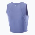 Tricou de alergare pentru femei Salomon SHAKEout Bliss Tanklette marlin 4