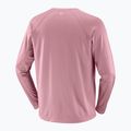 Longsleeve de alergare pentru bărbațiSalomon Shakeout Core dusky orchid 4