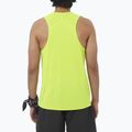 Tricou de alergare pentru bărbați Salomon Sense Aero Singlet GFX acid lime 2