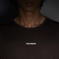 Tricou de alergare pentru bărbați Salomon Shakeout Core cofee bean 4