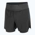 Pantaloni scurți de alergare pentru bărbați Salomon Sense Aero 2IN1 5" deep black 8