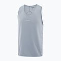 Tricou de alergare pentru bărbați Salomon Sense Aero Singlet GFX trade winds 4