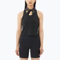 Tricou de alergare pentru femei Salomon Sense Aero Short Tank deep black