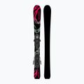 Schiuri de coborâre pentru copii + legături Salomon QST Jr Black XS + C5 GW black/neon punch