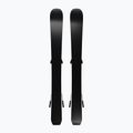 Schiuri de coborâre pentru copii + legături Salomon QST Jr Black XS + C5 GW black/neon punch 3