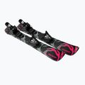Schiuri de coborâre pentru copii + legături Salomon QST Jr Black XS + C5 GW black/neon punch 4