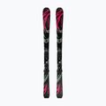 Schiuri de coborâre pentru copii + legături Salomon QST Jr Black S + C5 GW black/neon punch