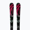 Schiuri de coborâre pentru copii + legături Salomon QST Jr Black S + C5 GW black/neon punch 5