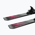 Schiuri de coborâre pentru copii + legături Salomon QST Jr Black S + C5 GW black/neon punch 7