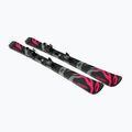 Schiuri de coborâre pentru copii + legături Salomon QST Jr Black M + L6 GW black/neon punch 4