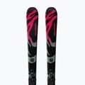 Schiuri de coborâre pentru copii + legături Salomon QST Jr Black M + L6 GW black/neon punch 5