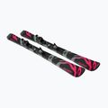 Schiuri de coborâre pentru copii + legături Salomon QST Jr Black M + C5 GW black/neon punch 4