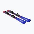 Schiuri de coborâre pentru copii + legături Salomon Equipe Jr S + C5 GW race blue/equipe red 4