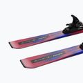 Schiuri de coborâre pentru copii + legături Salomon Equipe Jr M + C5 GW race blue/equipe red 7