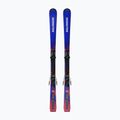 Schiuri de coborâre pentru copii + legături Salomon Equipe MT JR + M10 GW race blue/equipe red