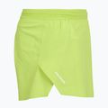Pantaloni scurți de alergare pentru bărbați Salomon Sense Aero SPLT 3 "acid lime" 4