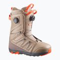 Încălțăminte de snowboard pentru bărbați Salomon Launch Boa SJ Boa kelp/brown lentil/dragon fire