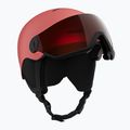 Cască de schi pentru copii Salomon Orka Visor Jr S2 sun kissed coral 2