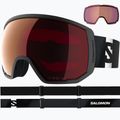 Ochelari de schi Salomon Radium Pro Outline Sigma S3+S1 black/sigma fire red/sigma light blue 2