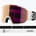 Ochelari de schi Salomon S/View 3 S2 white/ml lruby 2