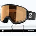 Ochelari de schi pentru copii Salomon Rio S2 black/flash tonic orange 2