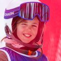 Cască de schi pentru copii Salomon Equipe Fis + Chinguard Jr white/race blue 6
